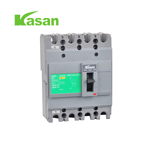 4P EZC Cetak Case Circuit Breaker
